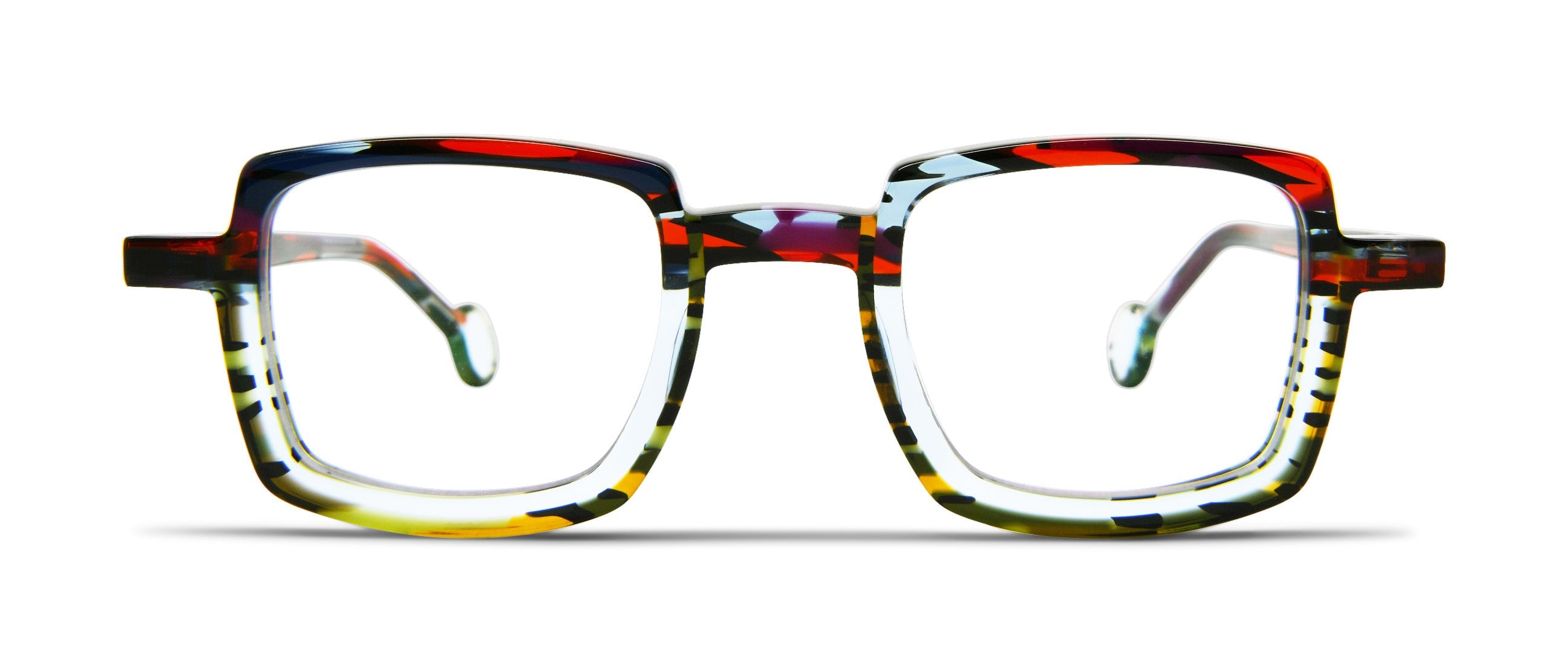 Blue Red Tortoise / Green Yellow Tortoise