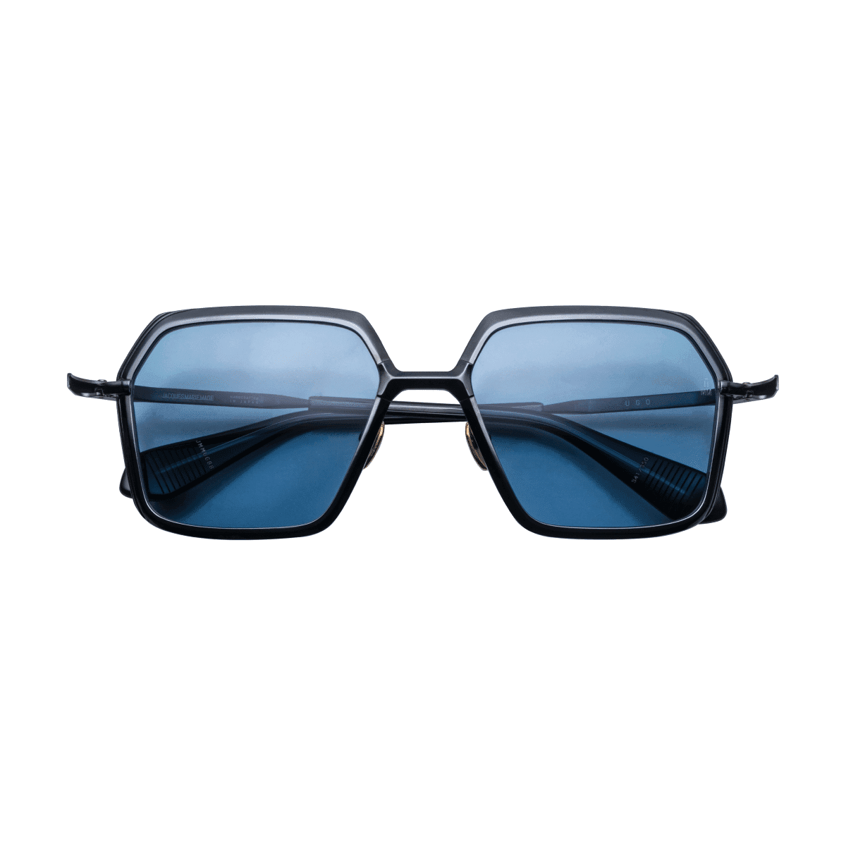 Jacques Marie Mage UGO Sunglasses - BLACK AZURE BLACK/, Medium