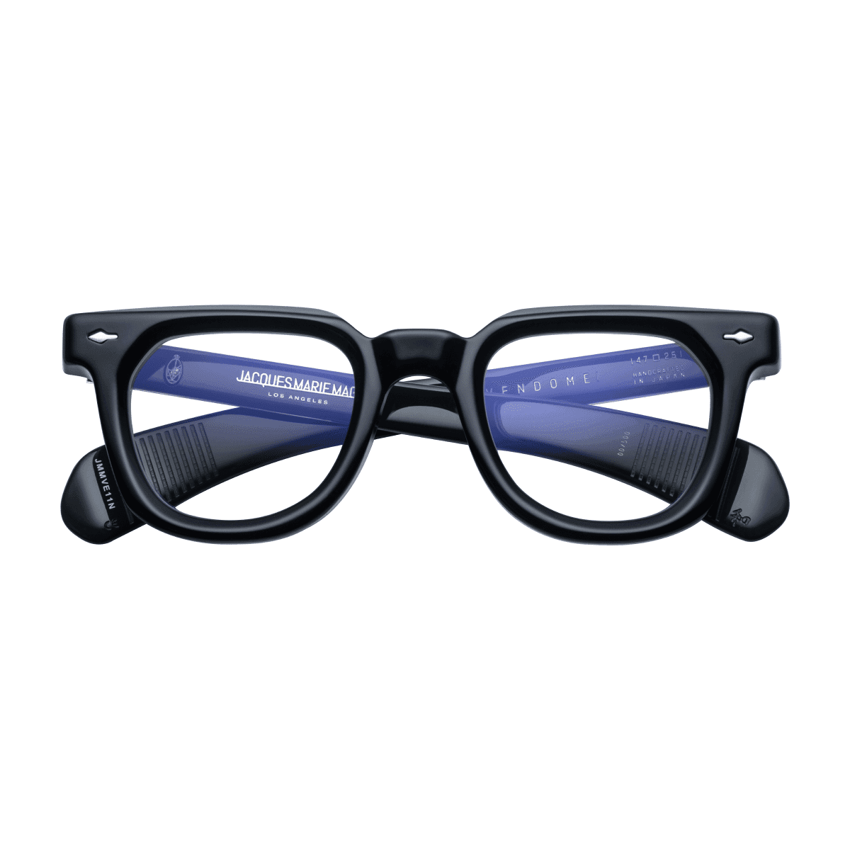 Jacques Marie Mage VENDOME Eyeglasses - CHARBON, DEMO LENS STERLING SILVER/, Small