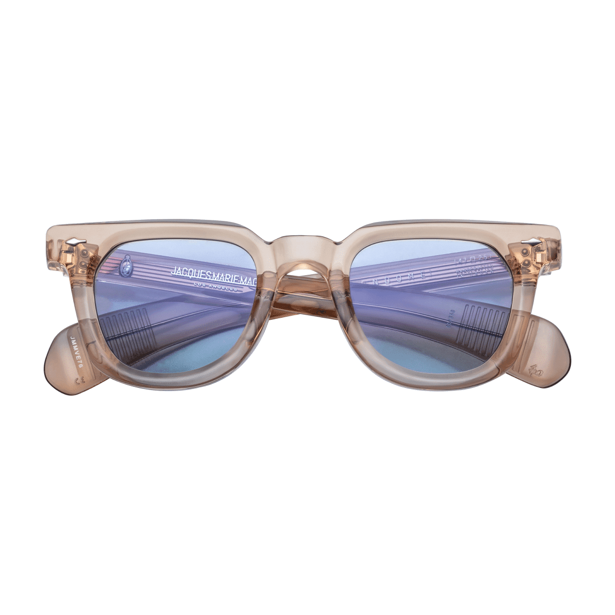 Jacques Marie Mage VENDOME Sunglasses - SAND, BLUE BIRD STERLING SILV/, Small