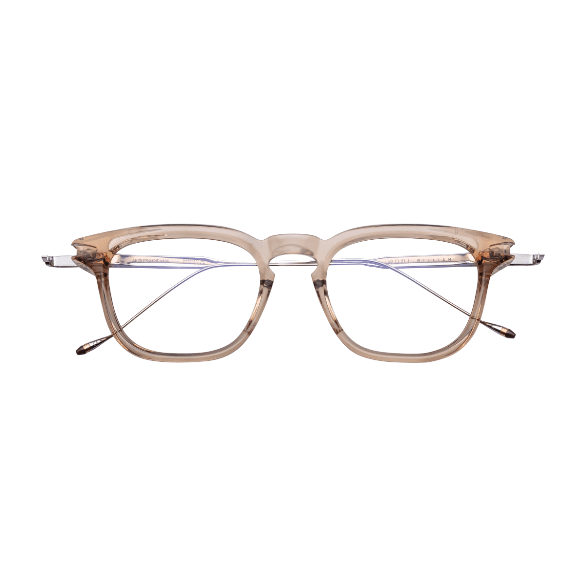 Jacques Marie Mage WILLIAM Eyeglasses - SAND SUPERLIGHT BRONZE SILVER/, Small / Medium
