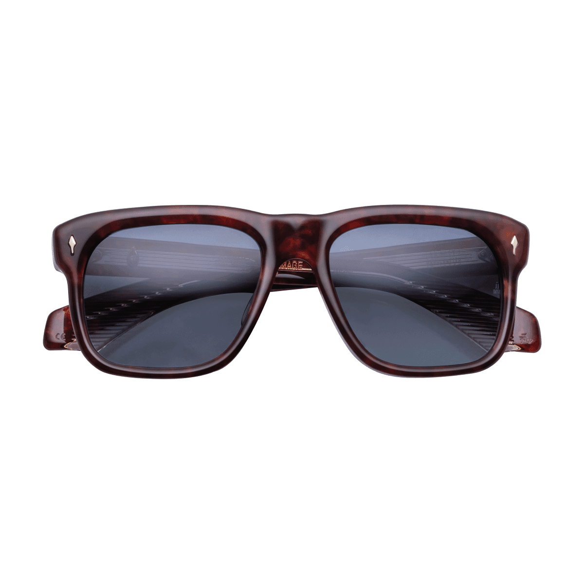 Jacques Marie Mage YVES Sunglasses - BRECCIA, DENIM GRADIENT LIGHT GOLD/, Medium