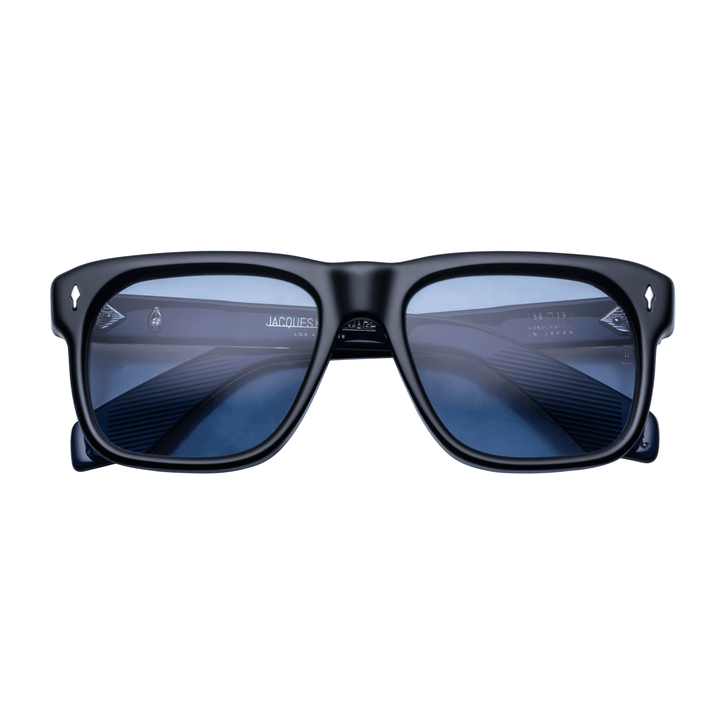 Jacques Marie Mage YVES Sunglasses - SEINE, CERULEAN CR39, STERLING SILV/, Medium