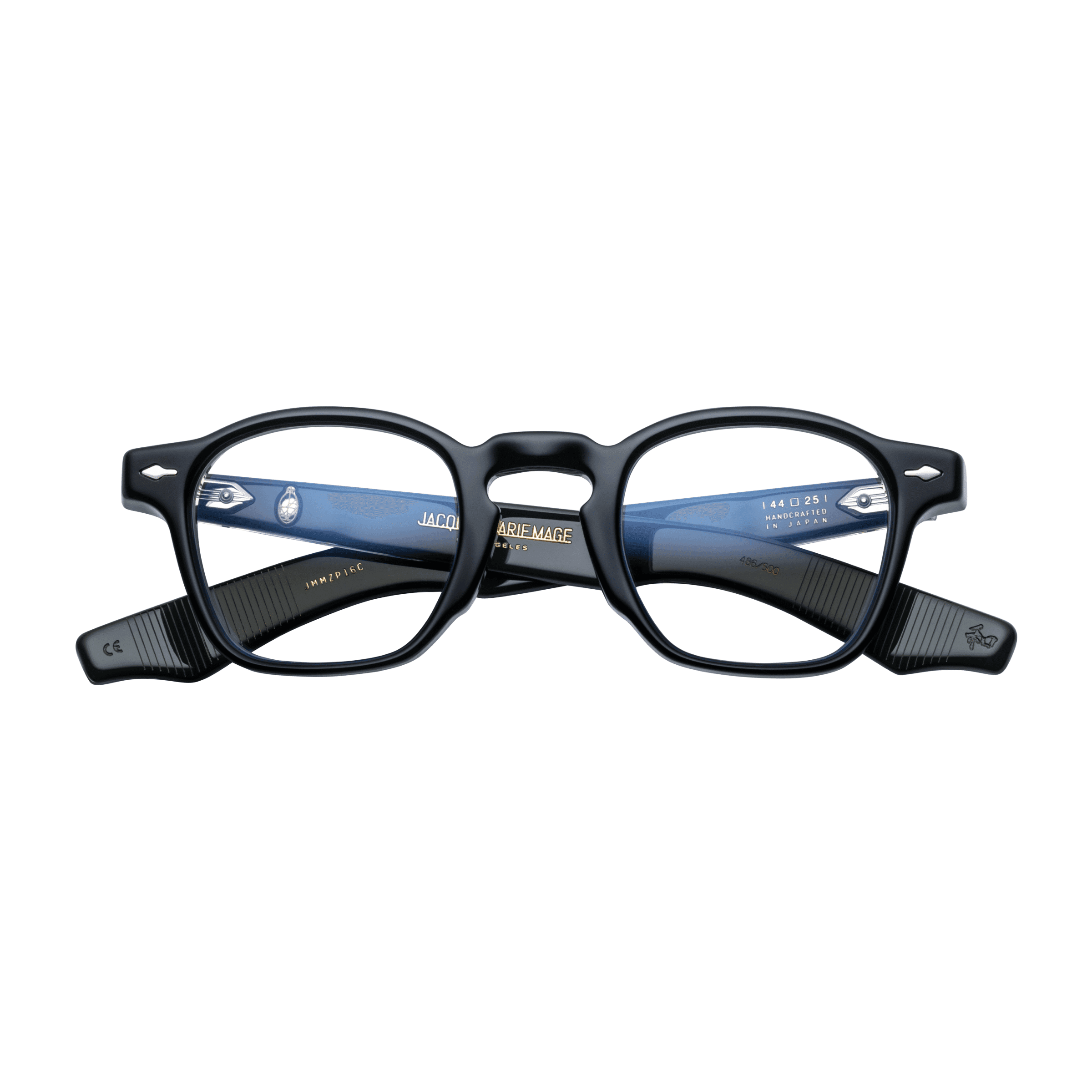 Jacques Marie Mage ZEPHIRIN Eyeglasses - COBRA, DEMO LENS CR39, STERLING SIL/ 47//, Small