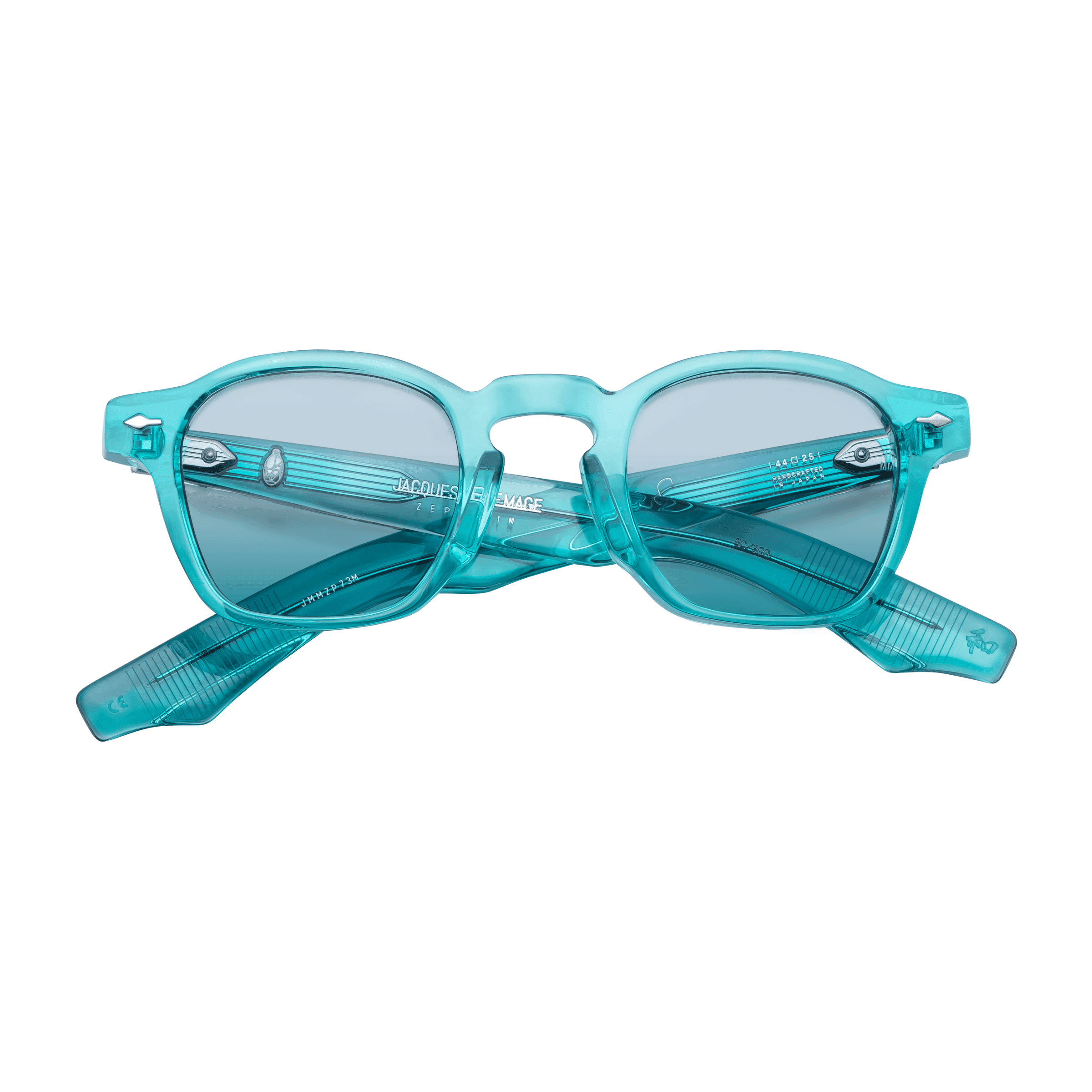Jacques Marie Mage ZEPHIRIN Sunglasses - CRYSTAL TURQUOISE, GREY VINTAGE, SI/, Small