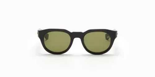 Lunettes De Soleil AKONI Tiros AKS-510A-58 - Monture Titane Noir, Verres Gris Dégradé UV400